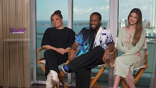 Luna Lauren Velez, Shameik Moore & Hailee Steinfeld Interview | SpiderMan: Across the SpiderVerse