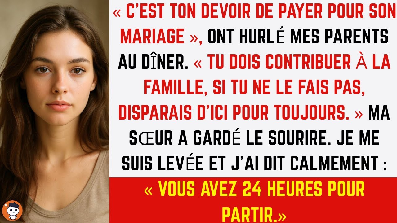« Tu es célibataire, tu ne voyages jamais, tu ne fais que travailler. Au moins, comme ça, ton argent servirait à quelque chose de significatif. » Ma sœur Madison a laissé tomber cette phrase...