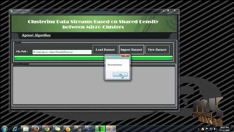 Clustering Data Streams Based on Shared Density -Micro-Clusters | Final Year Projects 2016 - 2017