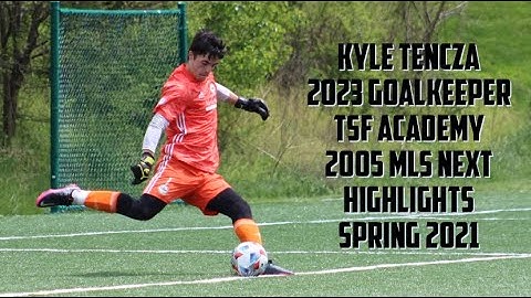 Kyle Tencza - Goalkeeper Class of 2023 - TSF MLS Next Highlights (Spring 2021)