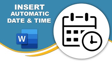 How to insert automatic date and time in Microsoft Word