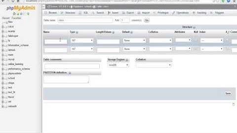 How To Create Database In Xampp Server