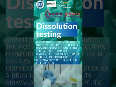 Dissolution testing, a critical process that measures drug release from dosage forms|ABRL Mohali 👩‍🔬