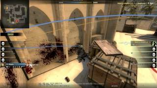 Flashbang kill on 2hp enemy