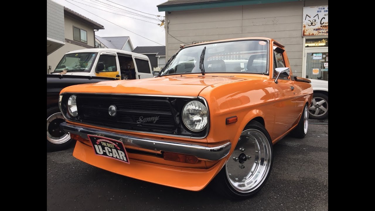 japanese car☆サニトラ☆A15☆ソレックス☆5速☆クーラー☆電動