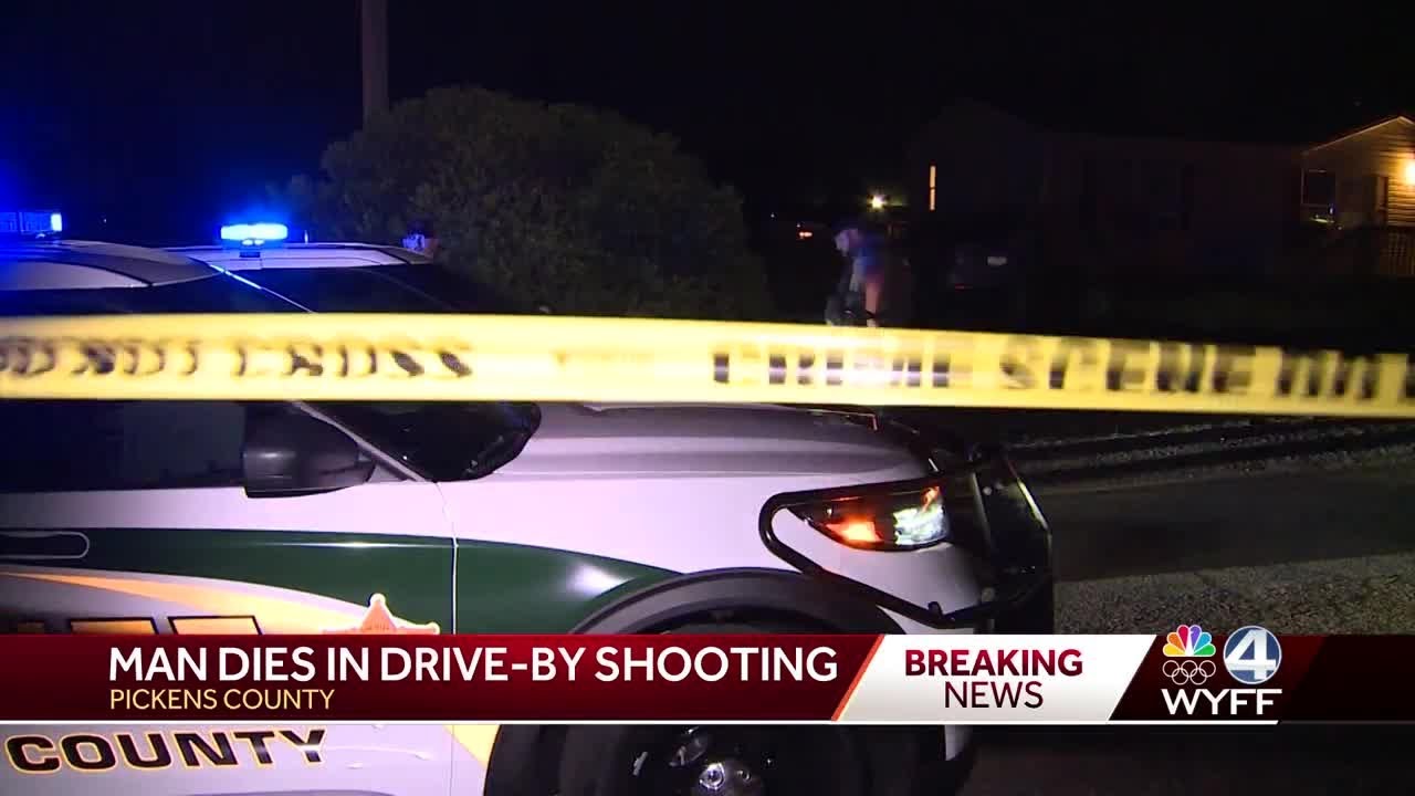 Man dies following drive-by shooting in Pickens County - YouTube