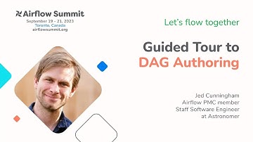 Guided Tour to DAG Authoring