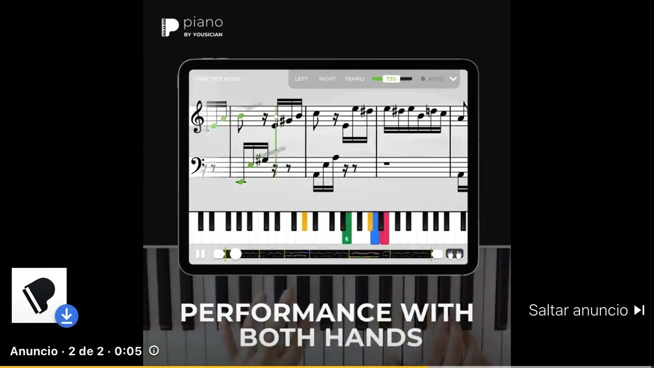 Piano by Yousician ad | Für Elise - Right Hand Practice | NJ