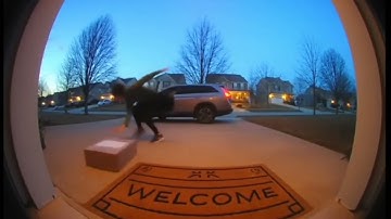 She Tried to Run… Then the Package Exploded!