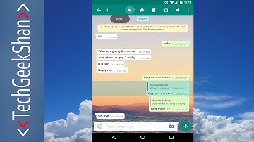 WhatsApp Quote Message feature for reply | How to Use