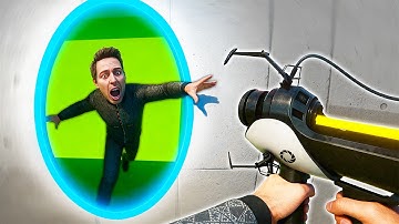 We BROKE Bonelab with the PORTAL GUN