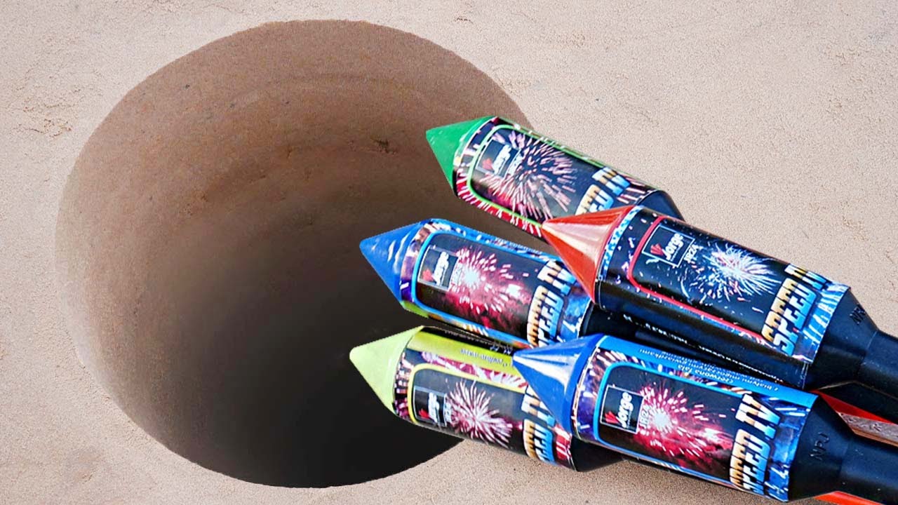 EXPERIMENT: Big Rockets Underground!