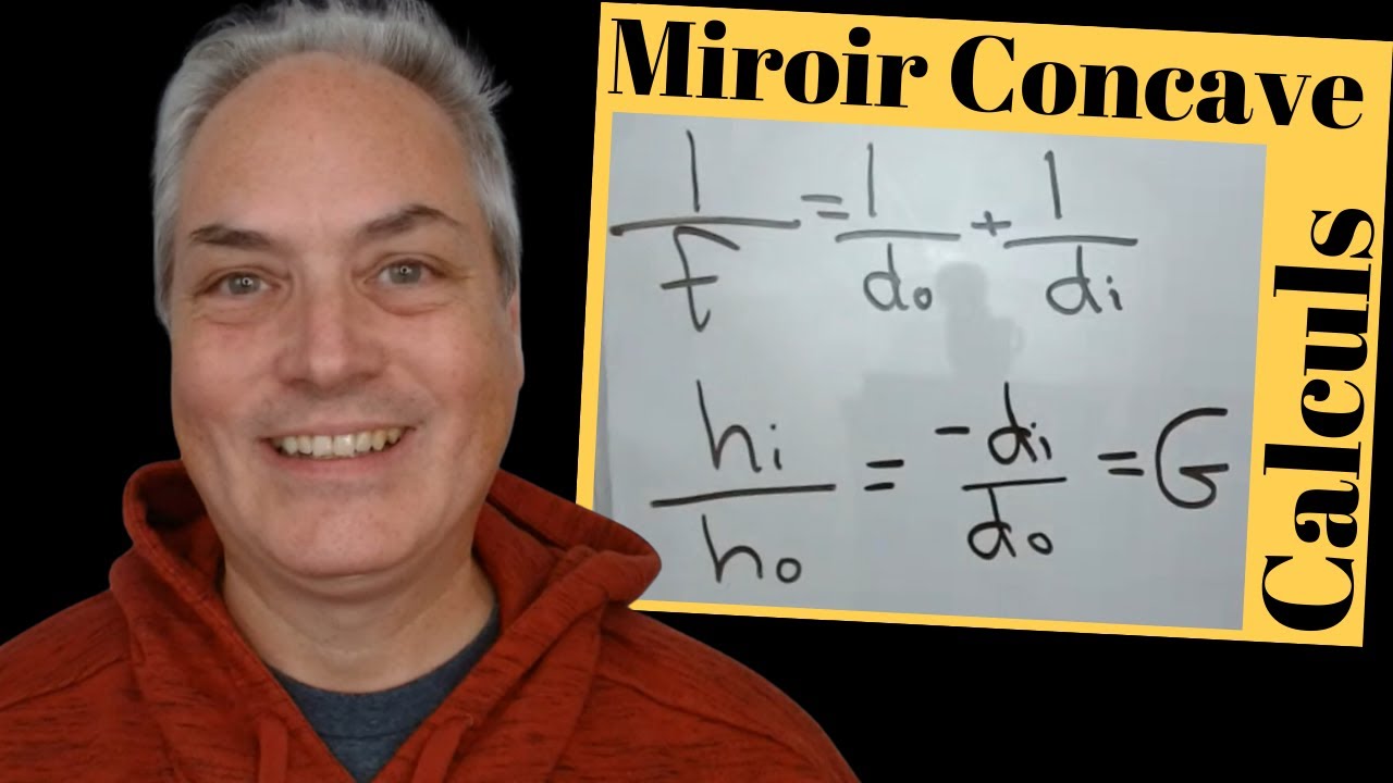 Calculs avec les Miroirs convexes - Calculer les Distances et les Hauteurs d'Objets et Images