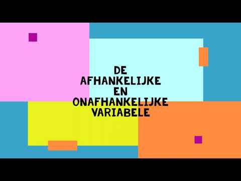 Praktijkgericht onderzoek: De afhankelijke en onafhankelijke variabele