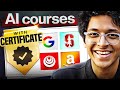 TOP 5 Top 5 Beginner AI Courses with Certificates for 2025 🚀