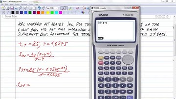 Precalculus 11 Chp 1 Sequences and Series
