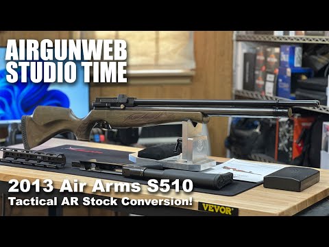 Converting a 2013 Air Arms S510 .177 with an Air Arms Tactical AR Stock Conversion!
