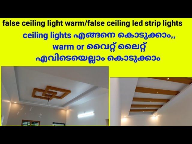 false ceiling light warm/false ceiling led strip lights#i love god