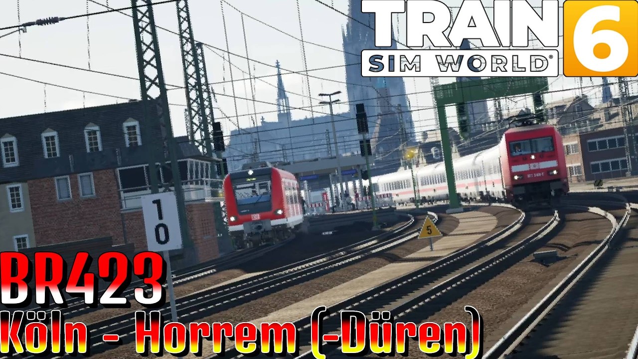 Nicht Einsteigen = Nicht Einsteigen!!! Köln to Horrem (to Düren) - Train Sim World® 6