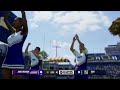 College Football 25: James Madison vs Navy Week 0 | CPU vs CPU Dynasty, RFL CS7!