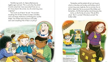 Journeys Lesson 1 Read Aloud for Third Grade: A Fine, Fine School