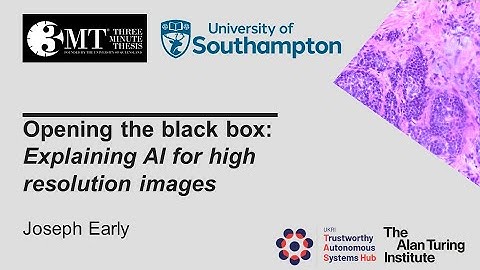 Joseph Early - 2022 Southampton Engineering 3MT Entry