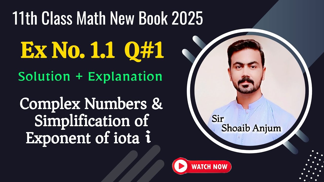 11th math chapter 1 exercise 1.1 solution | 11th math new book 2025 ...