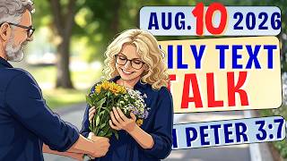 Honor Your Wife Always JW Daily Text TALK ANIMATED 1 PETER 3 7 AUGUST 10 2026
