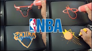 NBA TEAM LOGOS - New York Knicks, Chicago Bulls, Phoenix Suns,  Miami