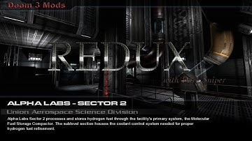 Doom 3 Mods. DOOM 3 Redux - Alpha Labs sector 2