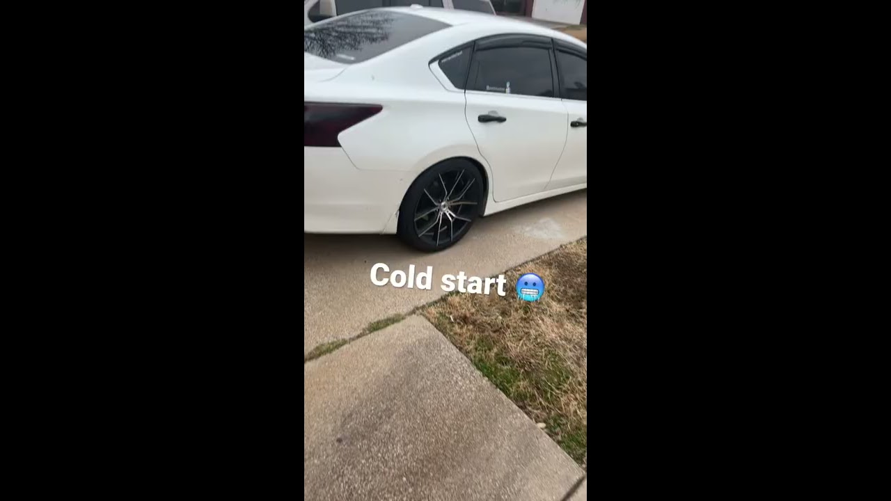 2016 Nissan Altima 2 5l Cold Start Straight Pipe 