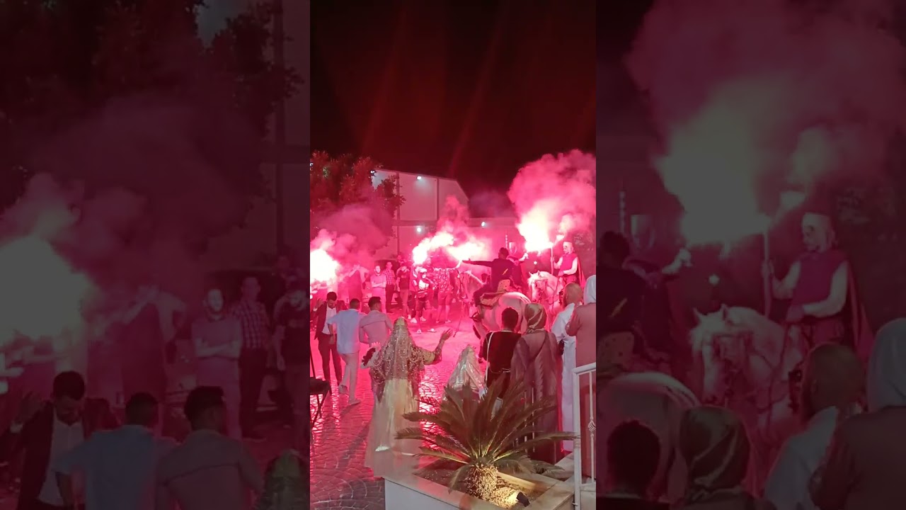 لحضة دخول العريس تلمساني mariage Algérien groupe djawhara