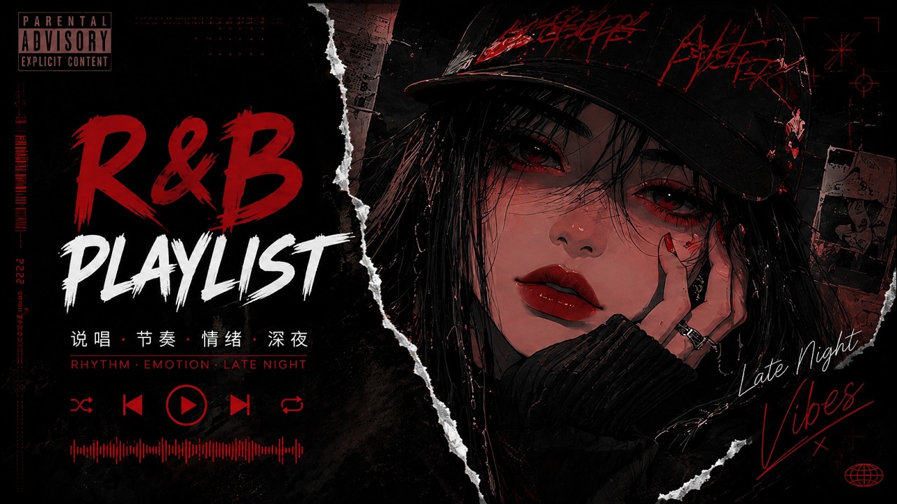 一聽就上癮 RAP / R&B 歌單 🩸 越聽越上頭的 Sad Boy 情緒｜10首 旋律說唱 Trap Soul Playlist｜最怕 Rapper 唱情歌