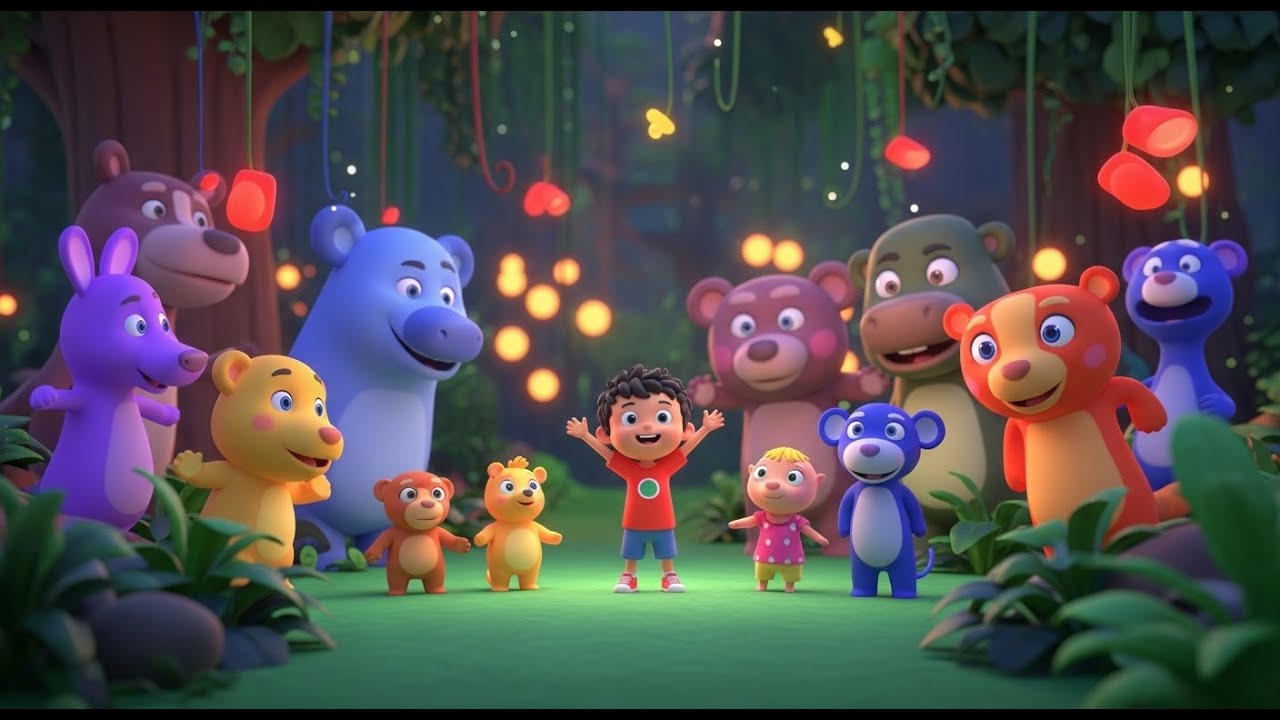 Die tanzenden Affen im Dschungel | Kinderlied über Tiere, Bewegung und Spaß