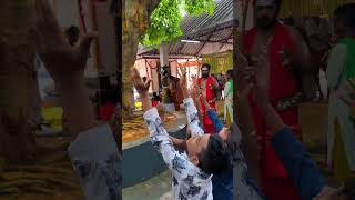Kerala kalam ritual 3/4 #temple #keralam #spiritual #vlog #youtubeshorts