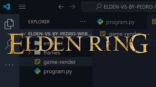 Running Elden Ring in Visual Studio Code Editor