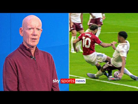 Should Man United Have Had A Penalty For William Saliba S Challenge On Matheus Cunha Ref Watch