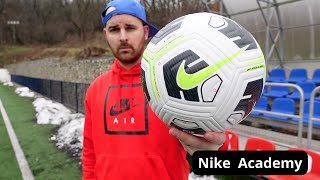 Kúpil som loptu Nike za 17€!!! testing - Lopta Nike Academy