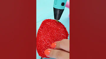 COOL DIY How To Make 3D Strawberry Pen Shorts Diy 