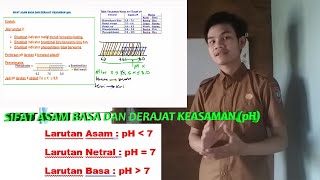 SIFAT ASAM BASA DAN DERAJAT KEASAMAN (pH) PART#1