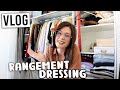 VLOG • Motivation pour ranger le dressing !