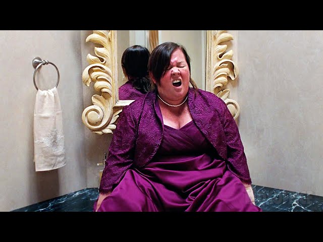 Melissa McCarthy had the WORST food poisoning EVER | Bridesmaids | CLIP