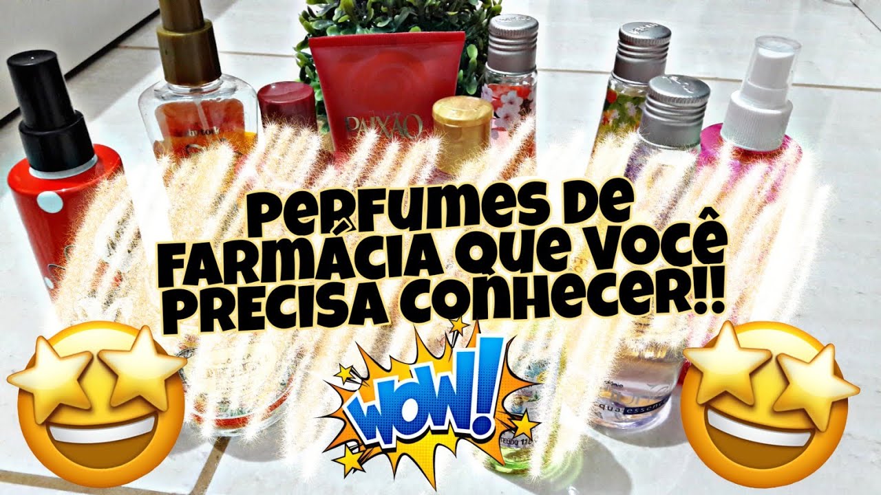 ✔Perfumes BARATINHOS de Farmácia Que Você PRECISA CONHECER!