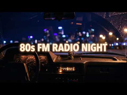 80s Night Drive Love Songs Collection – Nostalgic FM Radio Memories – Radio Cassette Tape Memories