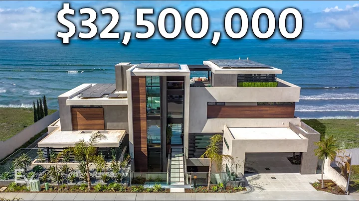 Touring a $32.5 Million Oceanfront California Mode...