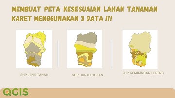 [TUTORIAL QGIS] Membuat Peta Kesesuaian Lahan Tanaman Karet Di Kabupaten Subang