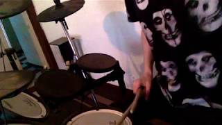 Black Veil Brides - "Rebel Love Song" drum cover