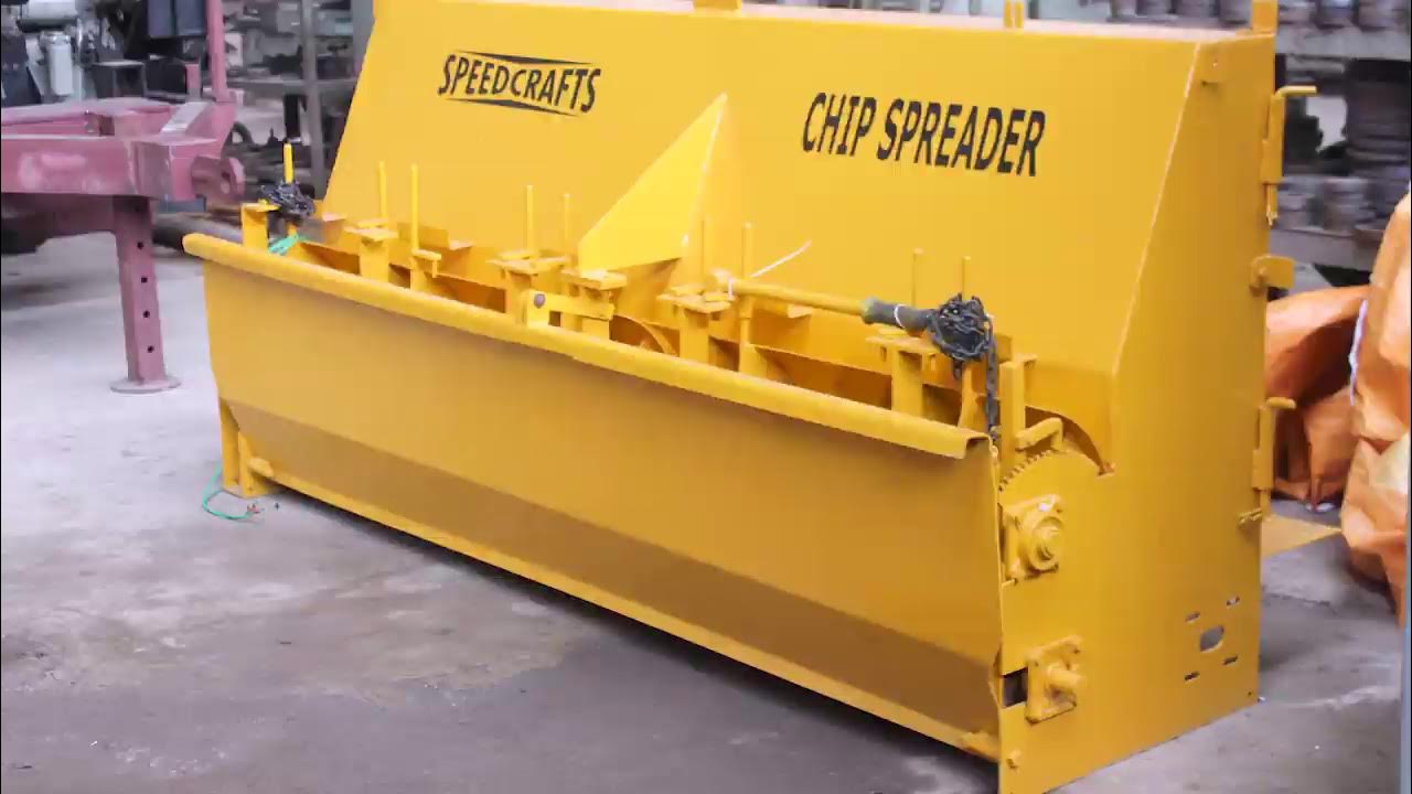 SPEEDCRAFTS CHIP SPREADER AGGREGATE SPREADER TAILGATE CHIP SPREADER