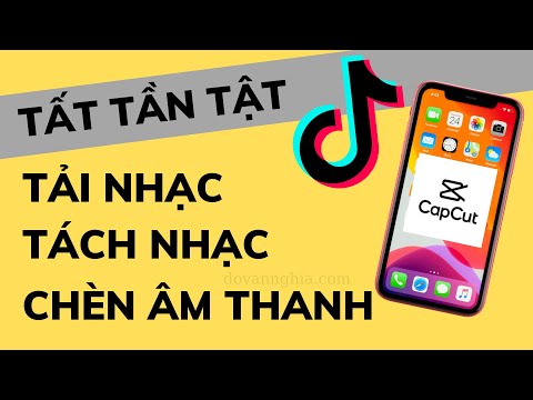 Cách thêm nhạc vào video trên app Capcut – Cách tải nhạc về iphone