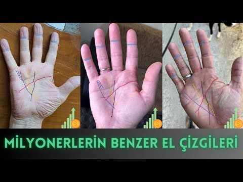 Milyonerlerin Benzer El Çizgileri - 1. Kur El Çizgileri Okuma İlmi Eğitimi